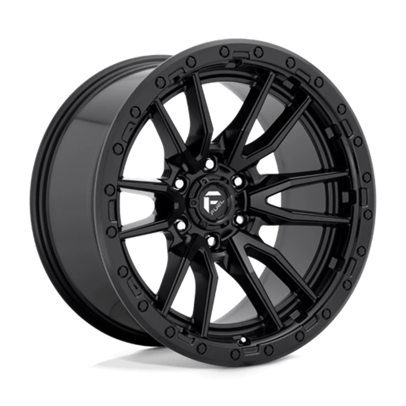 Fuel D679 Rebel 20x10" 6x135 ET-18, Noir Mat
