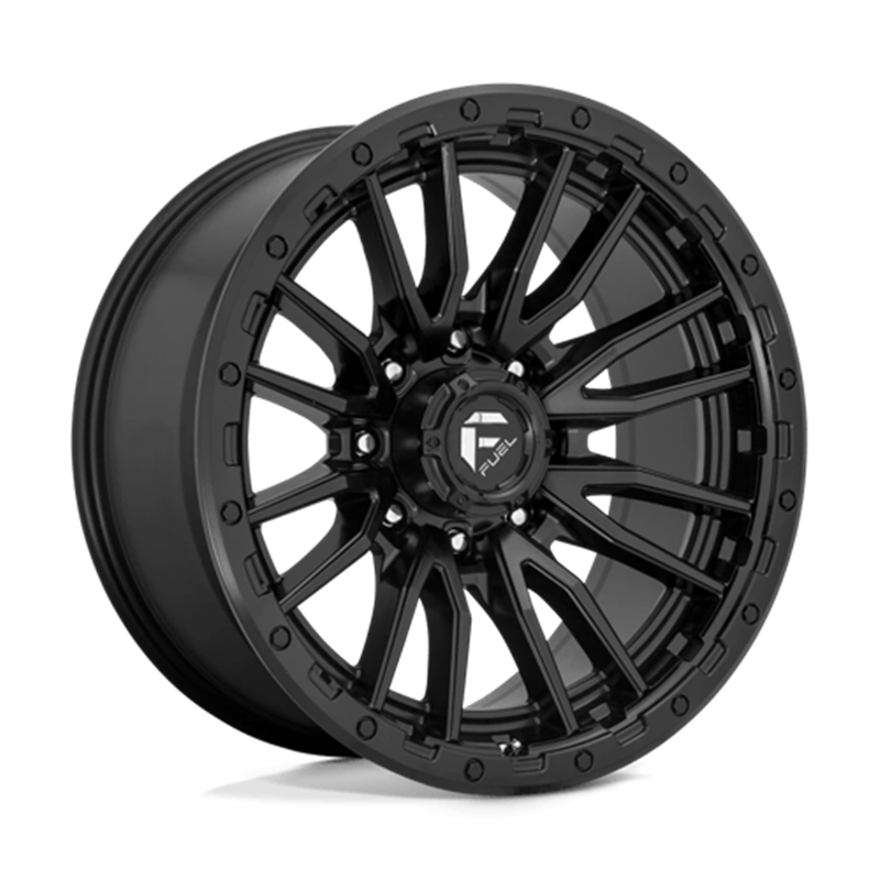 Fuel D679 Rebel 22x10" 8x165.1 ET-18, Noir Mat