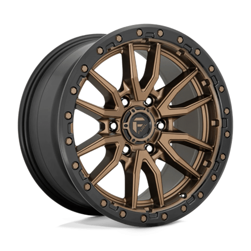 Fuel D681 Rebel 22x10 6x139.7 ET-13, Bronze Mat, Cerclage Noir