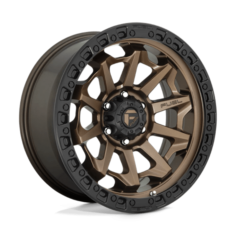 Fuel D696 Covert 20x9" 6x139.7 ET01, Bronze Mat, Cerclage Noir