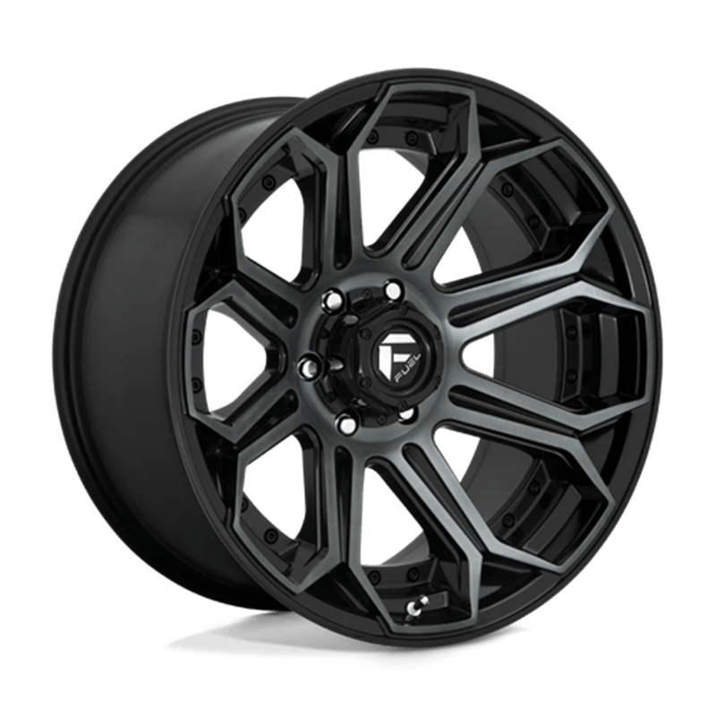 Fuel D704 Siege 20x10 6x139.7 ET-18, Gunmetal Double