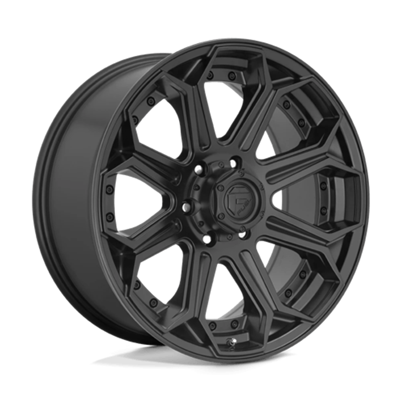 Fuel D706 Siege 22x10 6x139.7 ET-18, Noir Mat