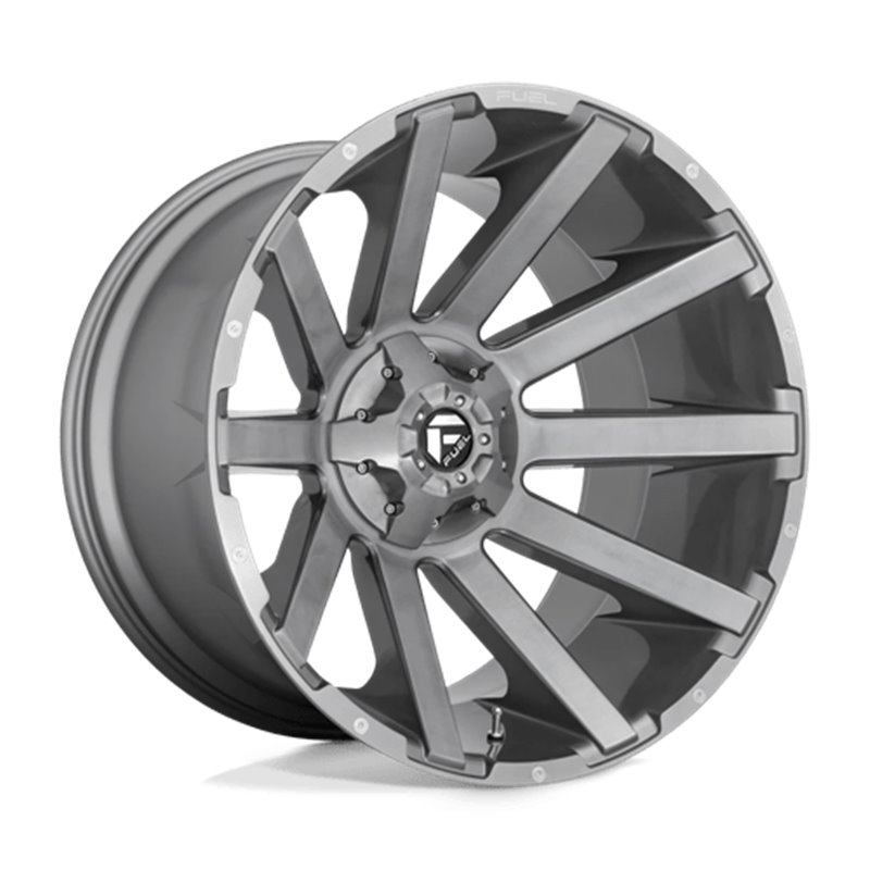 Fuel D714 Contra Platinum 20x9 6x135/139.7 ET02, Gunmetal Brossé