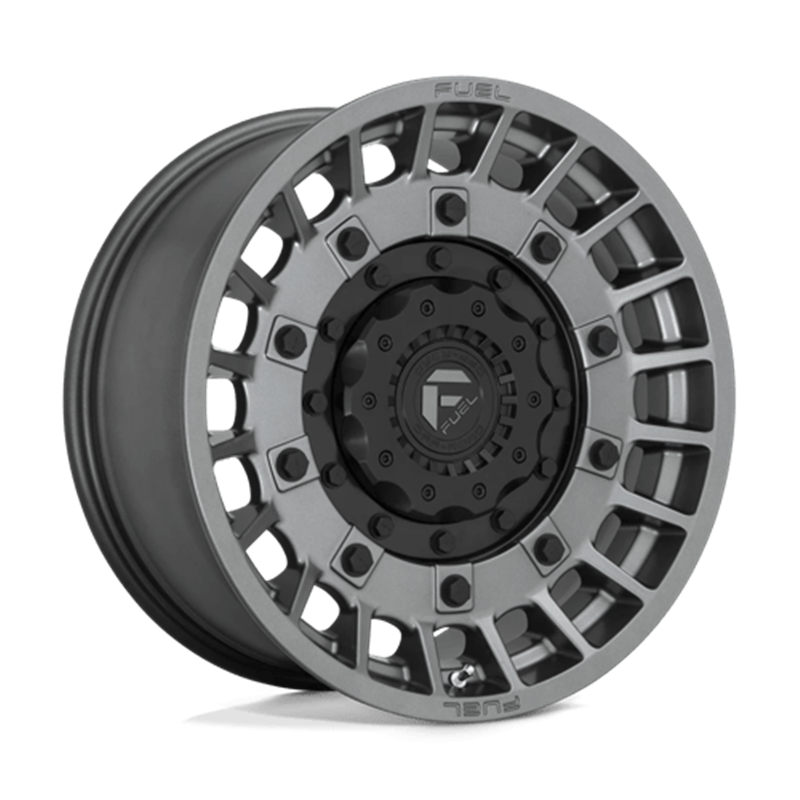 Fuel D726 Militia 17x9" 6x135/139.7 ET01, Anthracite Mat & Noir