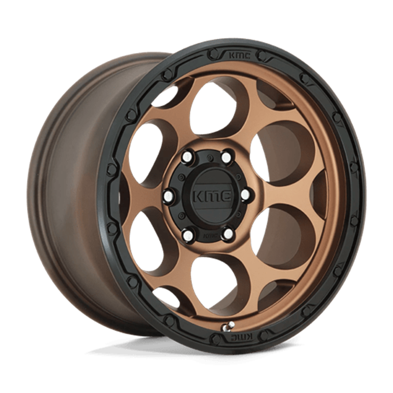KMC KM541 Dirty Harry 18x8.5" 5x127 ET18, Bronze Mat, Rebord Noir
