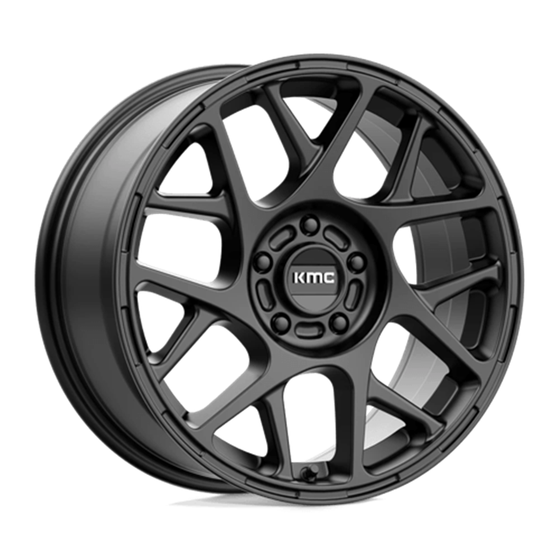 KMC KM708 Bully 17x8" 5x114.3 ET38, Noir Satiné