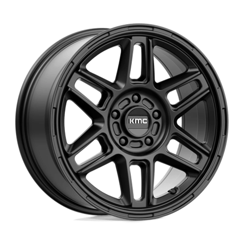KMC KM716 Nomad 17x8 5x110 ET38, Noir Satiné
