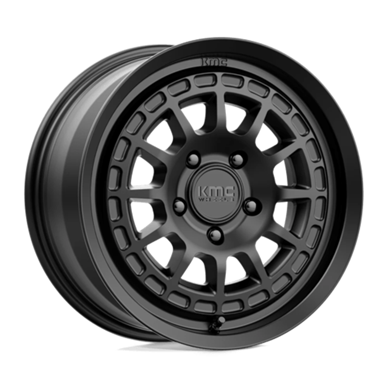 KMC KM719 Canyon 17x8" 5x127 ET35, Noir Satiné