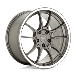 Motegi MR152 SS5 19x8.5" 5x108 ET42, Gunmetal, Rebord Poli