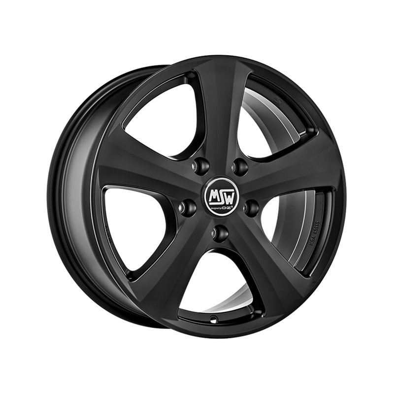 MSW 19W 16x7" 5x120 ET45, Noir Mat
