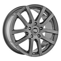 MSW 22 16x6.5" 4x108 ET18, Gris Anthracite