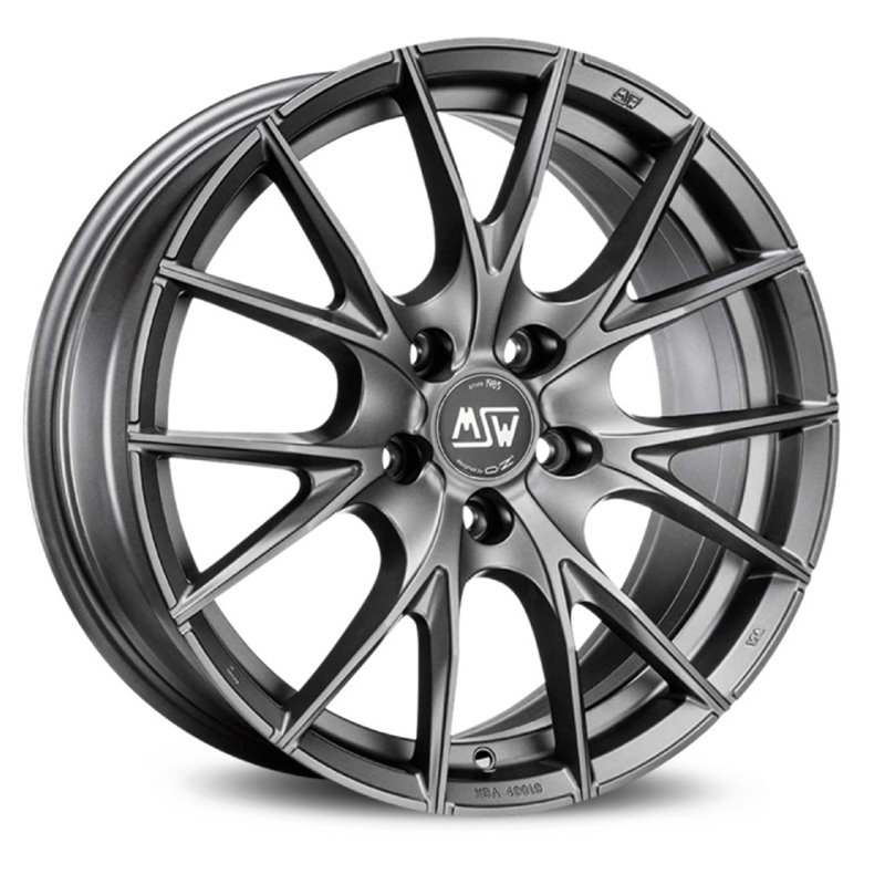 MSW 25 17x8" 5x112 ET35, Matt Titanium