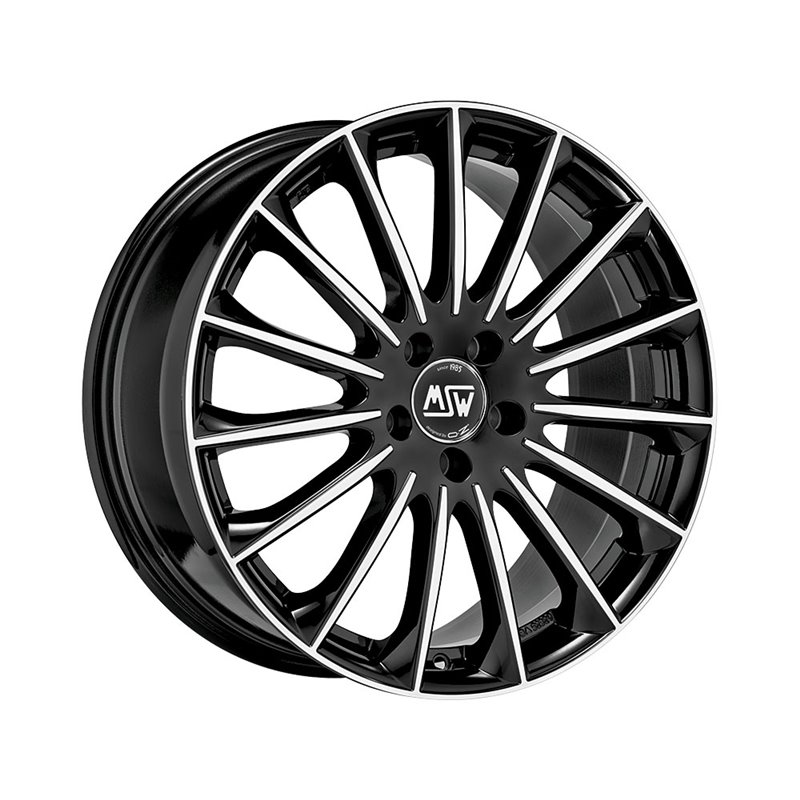MSW 30 19x7.5" 5x112 ET42, Black Full Polished