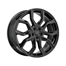 MSW 41 19x8" 5x108 ET45, Noir Brillant