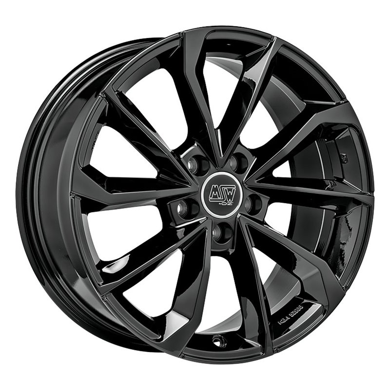 MSW 42 18x8" 5x110 ET35, Noir Brillant