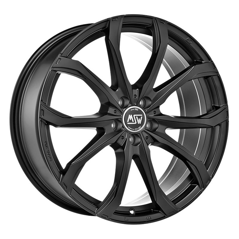 MSW 48 18x8" 5x112 ET48, Noir Mat