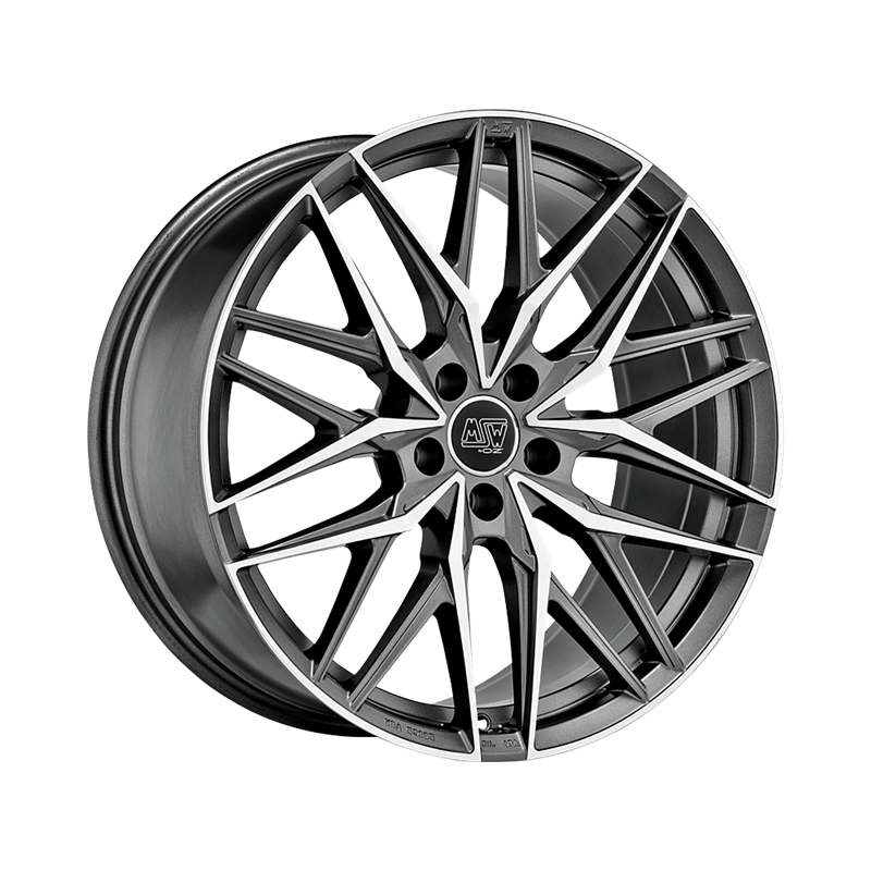 MSW 50 21x8.5" 5x112 ET30, Gunmetal, Branches Polies