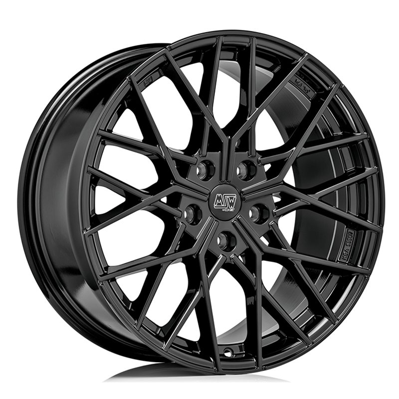 MSW 74 20x9.5" 5x112 ET35, Noir Brillant