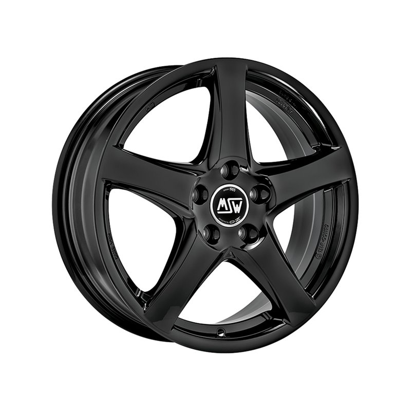 MSW 78 17x6.5" 5x112 ET41, Noir Brillant