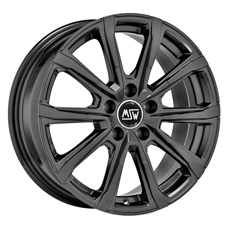 MSW 79 16x6.5" 5x100 ET45, Gris Anthracite