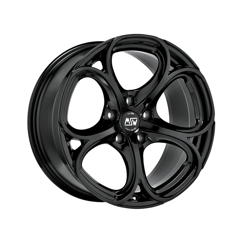 MSW 82 18x8" 5x112 ET35, Noir Brillant