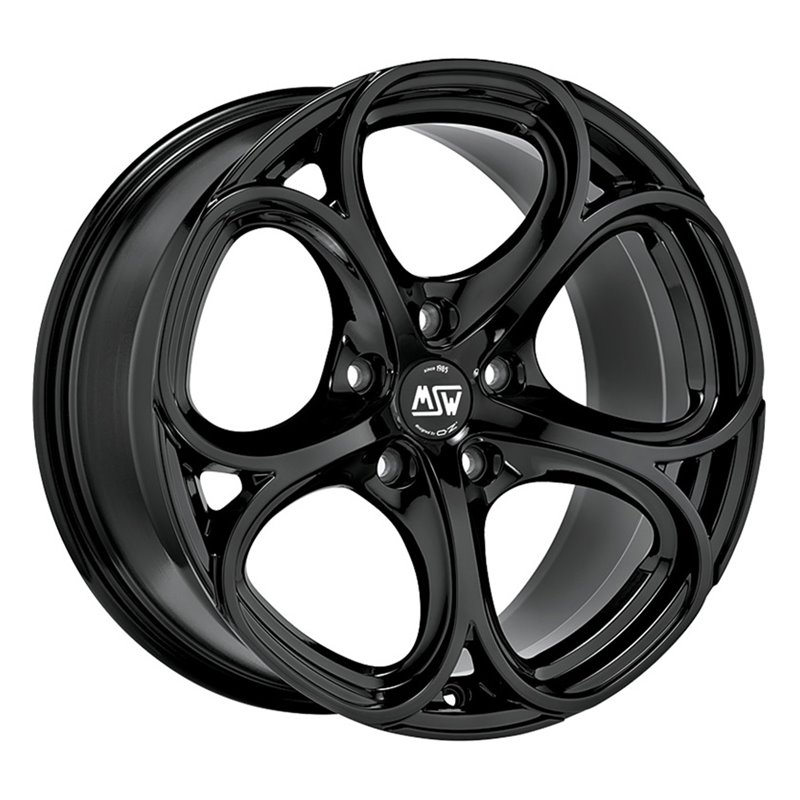 MSW 82 19x8" 5x112 ET50, Noir Brillant