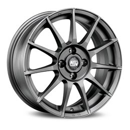 MSW 85 17x7" 4x108 ET38, Gunmetal Mat