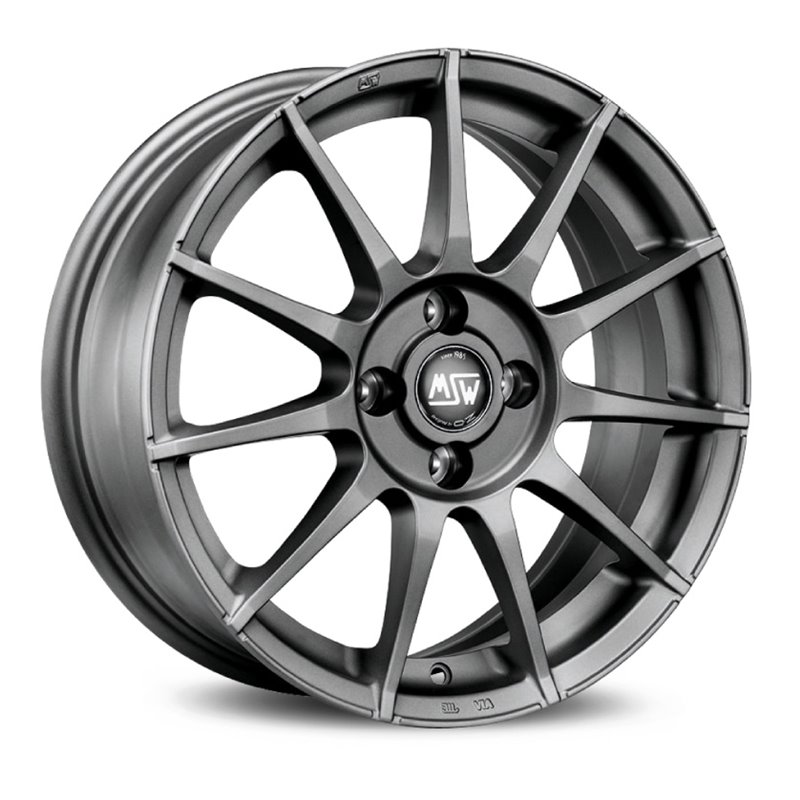 MSW 85 17x7" 4x108 ET38, Gunmetal Mat