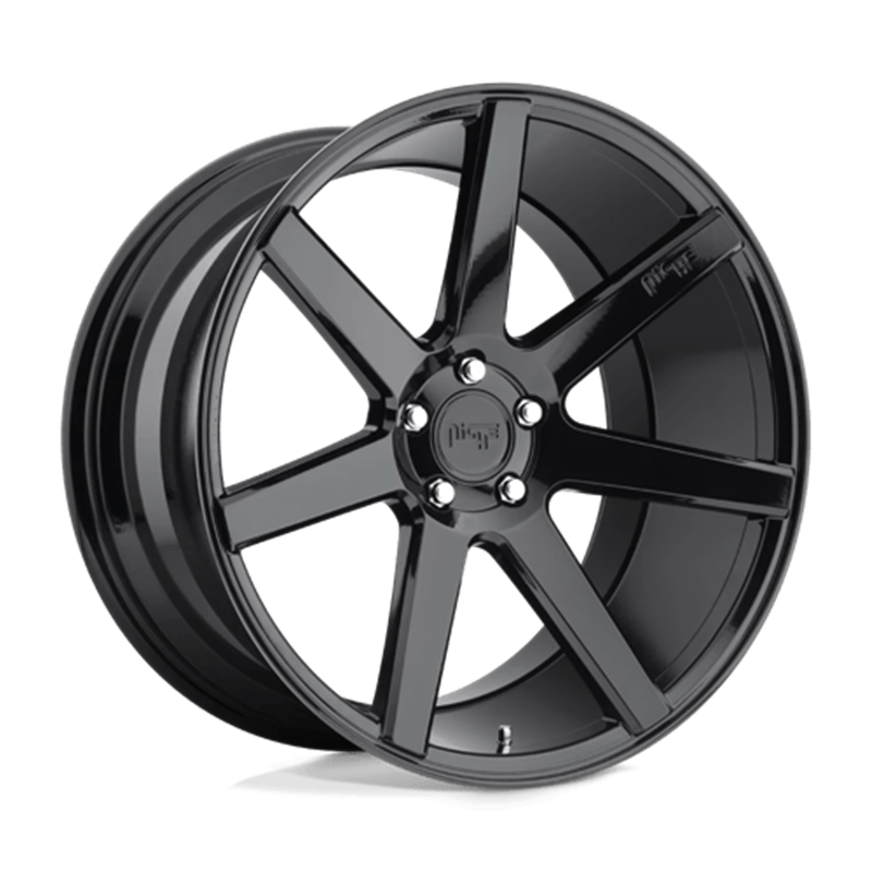 Niche M168 Verona 20x10 5x114.3 ET40, Noir Brillant