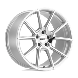 TSW Chrono 18x8.5 5x114.3 ET40, Gris Argenté, Branches Polies
