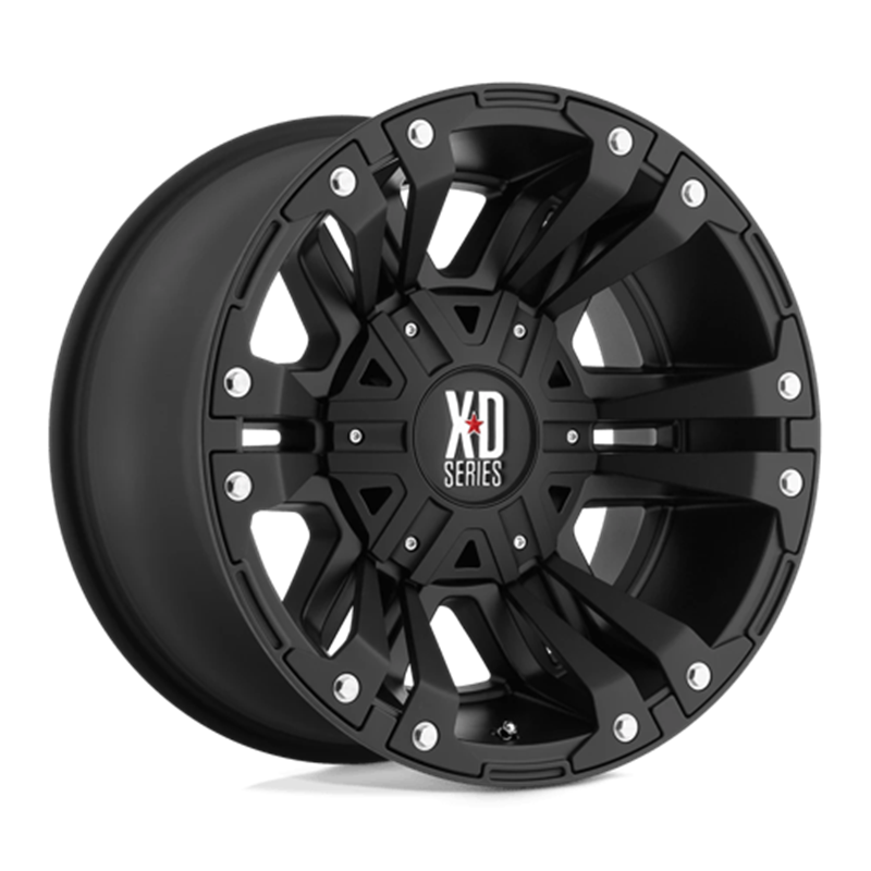 XD XD822 Monster II 18x9" 6x135/139.7 ET18, Noir Mat