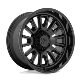 XD XD864 Rover 20x10" 5x139.7 ET-18, Noir Satiné, Rebord Brillant