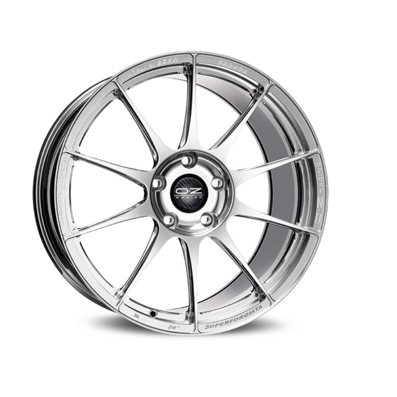 OZ Superforgiata 20x12" centrelock ET47, Chrome Céramique