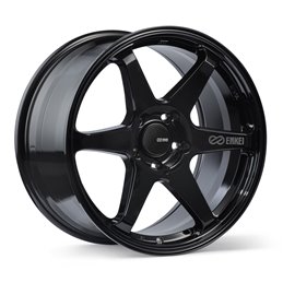 T6R 18x9.5 45mm 5x100 Bolt Pattern 72.6 Gloss Black Wheel