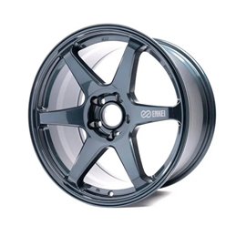 T6R 18x9.5 38mm 5x114.3 Bolt Pattern 72.6 Misty Blue Wheel