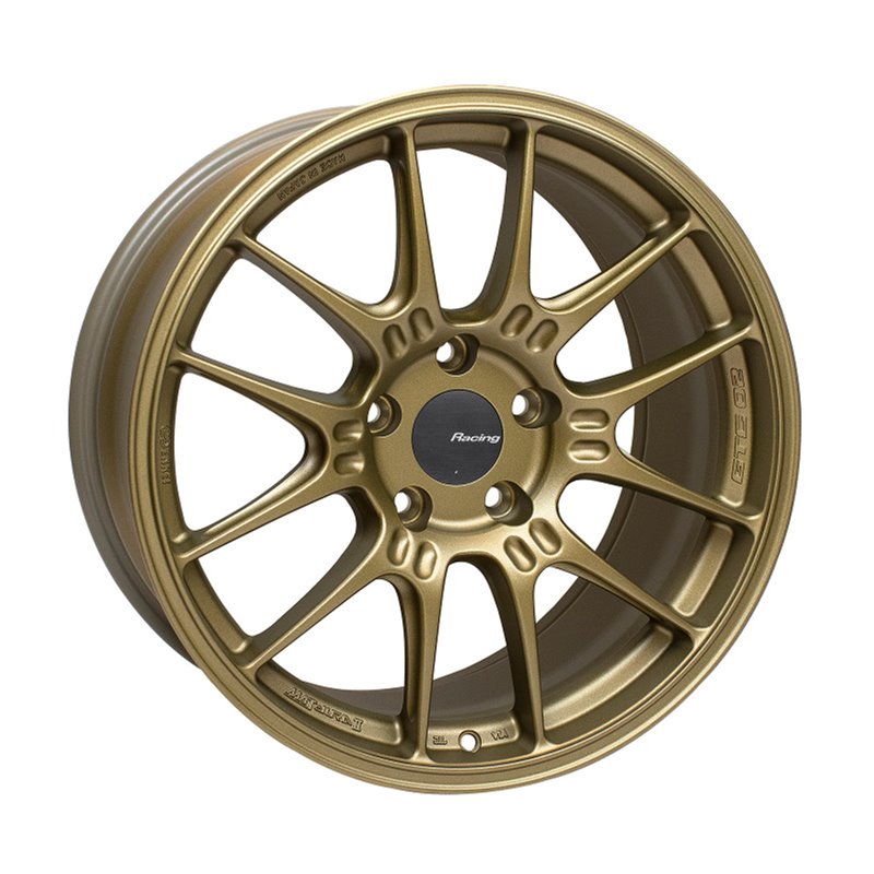 GTC02 18x9.5 5x120 45mm 72.5mm Titanium Gold Wheel