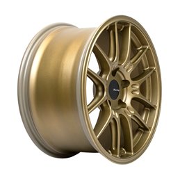 GTC02 18x10 5x112 32mm 66.5mm Titanium Gold Wheel