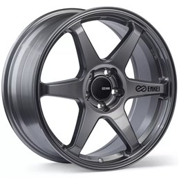 T6R 18x9.5 38mm 5x114.3 Bolt Pattern 72.6 Matte Gunmetal Wheel