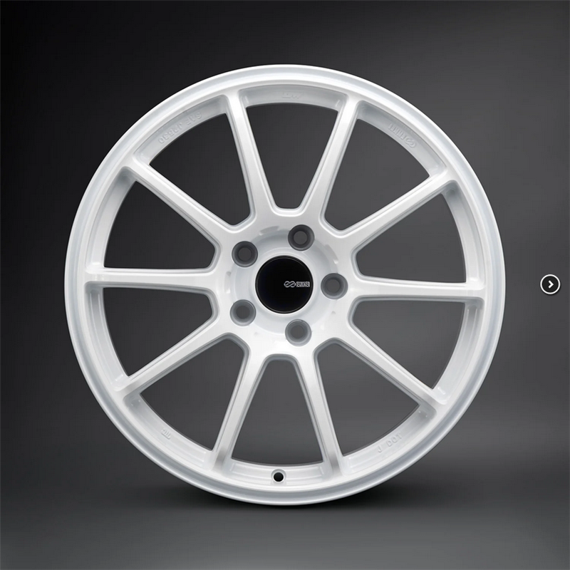 TRIUMPH 18x9.5 5x114.3 38mm Vanquish White Wheel
