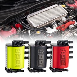 IAG V3 Street Series Séparateur Air / Huile (AOS) pour 2008-14 WRX & 2008-21 STI - Rouge