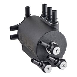 IAG V3 Street Series Air / Oil Separator (AOS) for 2008-14 WRX & 2008-21 STI - Black Finish