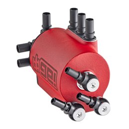 IAG V3 Street Series Séparateur Air / Huile (AOS) pour 2008-14 WRX & 2008-21 STI - Rouge