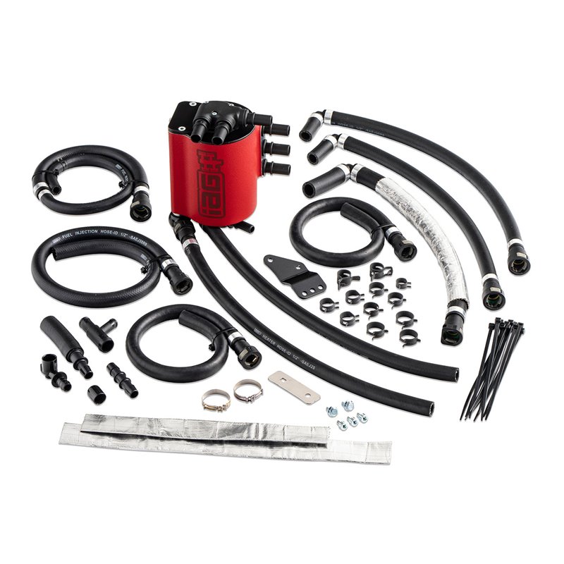 IAG V3 Street Series Séparateur Air / Huile (AOS) pour 2008-14 WRX & 2008-21 STI - Rouge