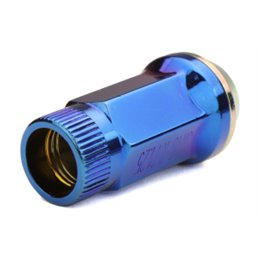 Ecrous SR45R MUTEKI Kit 12X1.5 45mm Bleu Brulé