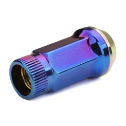 Ecrous SR45R MUTEKI Kit 12X1.5 45mm Bleu Brulé