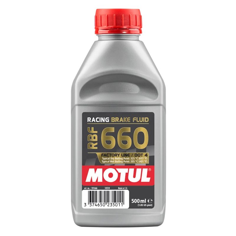 Liquide de frein MOTUL RBF 660 (328°C) - Bidon 500ml