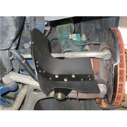 Ecope / Guide d'air refroidissement étrier de frein AVANT SUBARU STI 2001-2007