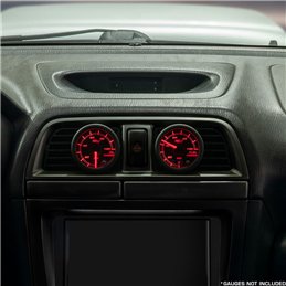 Front Center Air Vent Dual Gauge Pod for 2001-2004 Subaru Impreza WRX 