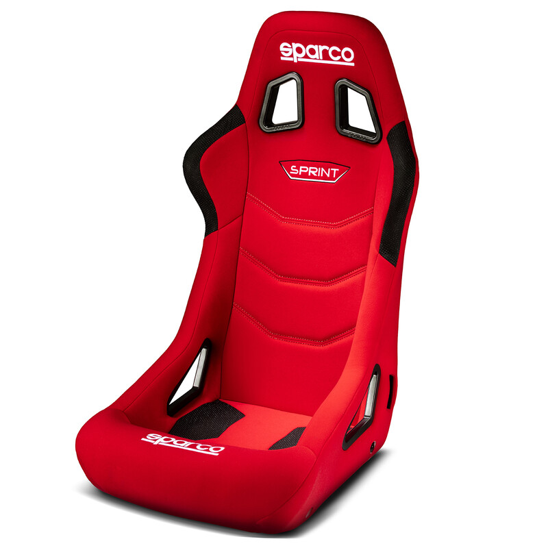 Siège Baquet SPARCO Sprint + Rouge (FIA) 