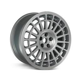 Evo Corse MonteCorse 17x8" 5x98 ET25, Gris Argenté (Lancia Delta Evo)